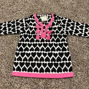 Pottery Barn Kids baby caftan 3-6 NWOT